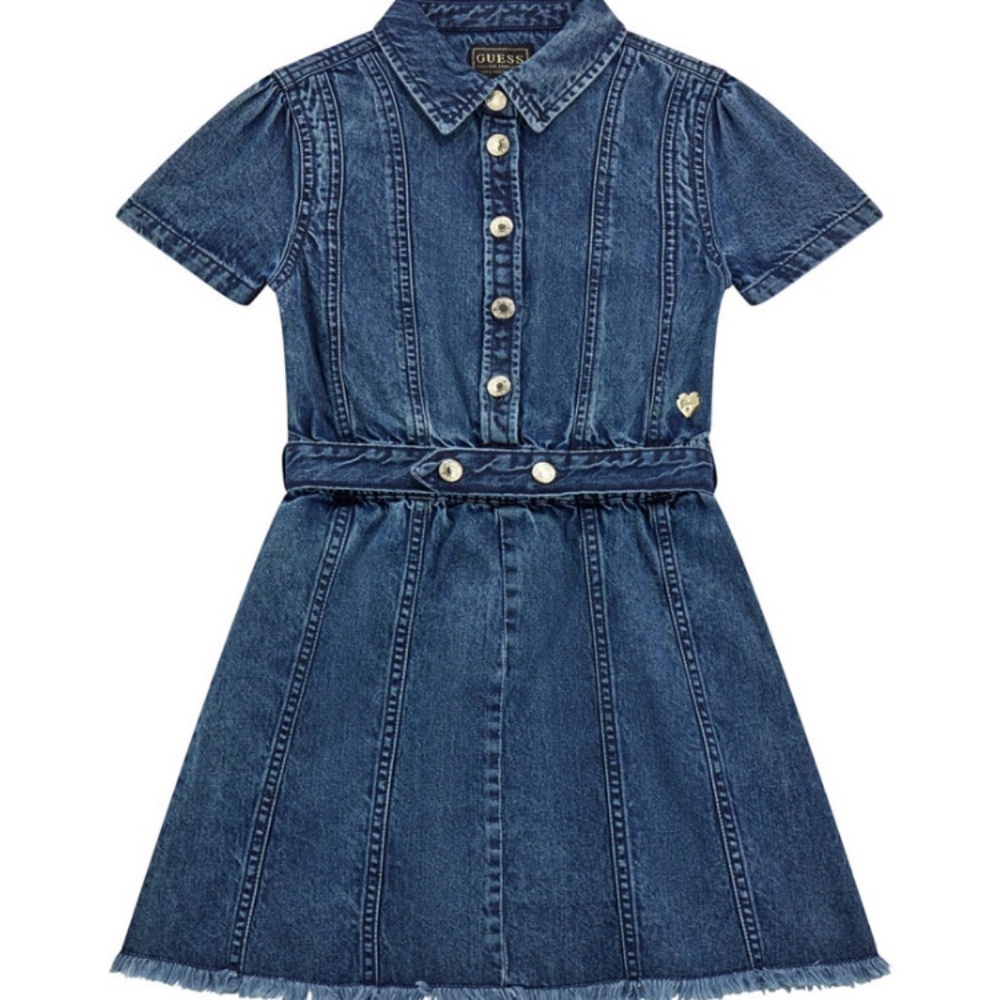 Guess big girl denim dress